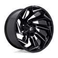 FUEL OFF-ROAD D753 GLOSS BLACK MILLED | 22x12 -44 124.2 (8x180)