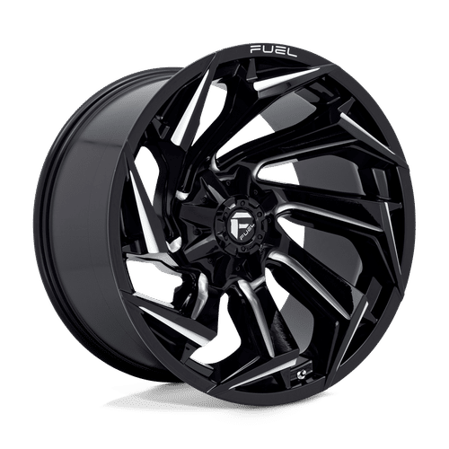 FUEL OFF-ROAD D753 GLOSS BLACK MILLED | 22x12 -44 124.2 (8x180)