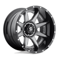 FUEL OFF-ROAD D238 RAMPAGE MATTE GUN METAL BLACK LIP | 20x10 -19 108 (6x139.7)