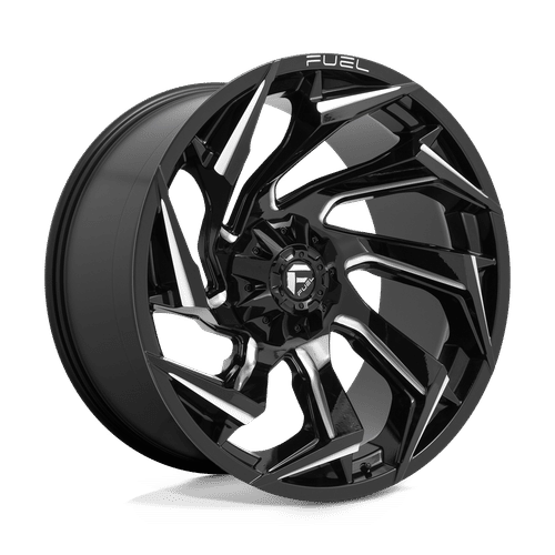FUEL OFF-ROAD D753 GLOSS BLACK MILLED | 24x12 -44 106.1 (6x135/6x139.7)