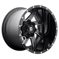 FUEL OFF-ROAD D265 RENEGADE MATTE BLACK MILLED | 22x12 -44 125.1 (8x180)