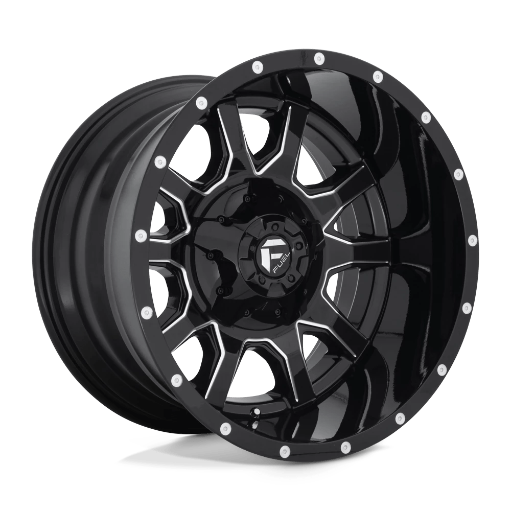 FUEL OFF-ROAD D627 VANDAL GLOSS BLACK MILLED | 20x12 -43 125.1 (8x165.1)