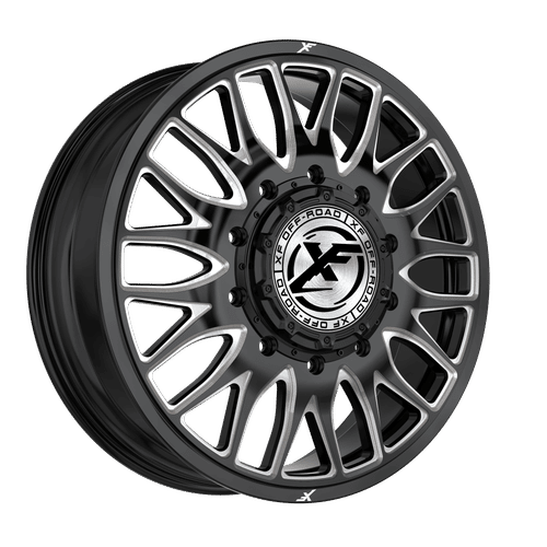 XF OFFROAD XF-240GBML-F Gloss Black Milled | 20x8.25 110 121.3 (8x165.1)