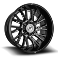 XF OFFROAD XF-230 Satin Black | 22x10 -24 106.4 (6x135/6x139.7)
