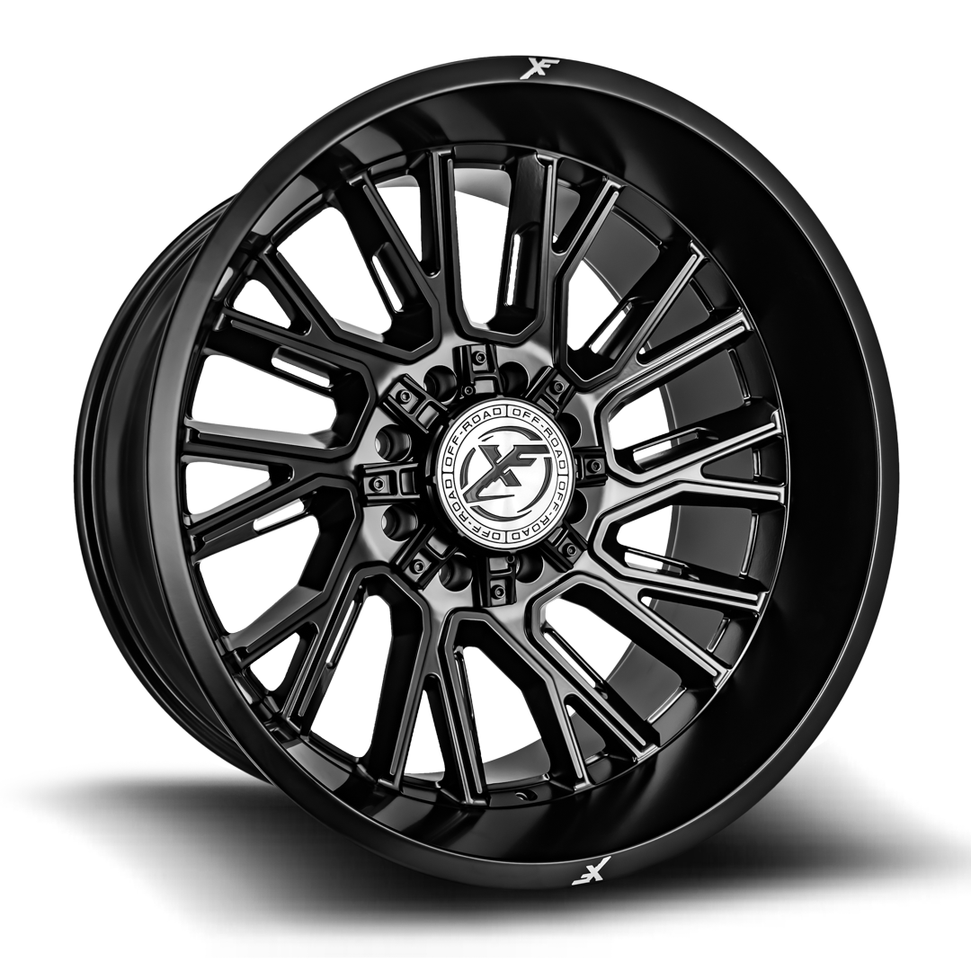 XF OFFROAD XF-230 Satin Black | 22x10 -24 106.4 (6x135/6x139.7)