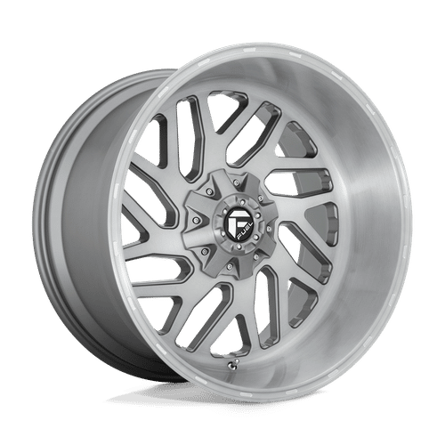 FUEL OFF-ROAD D715 BRUSHED GUN METAL TINTED CLEAR | 22x12 -43 125.1 (8x165.1)