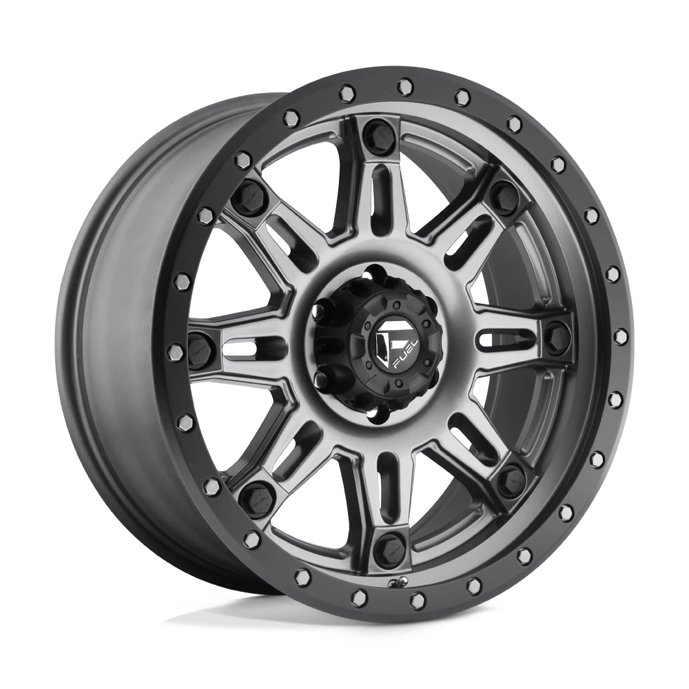 FUEL OFF-ROAD D568 HOSTAGE III MATTE GUN METAL BLACK BEAD RING | 18x9 20 108 (6x139.7)