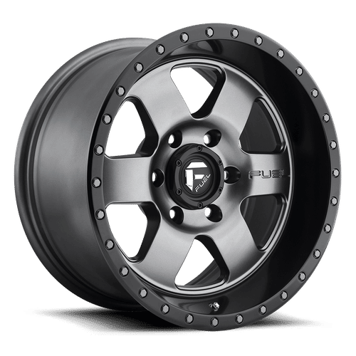FUEL OFF-ROAD D619 PODIUM MATTE GUN METAL BLACK BEAD RING | 20x9 20 87.1 (6x135)