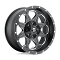 FUEL OFF-ROAD D534 MATTE BLACK MILLED | 20x9 -12 106.1 (6x135/6x139.7)