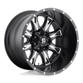 FUEL OFF-ROAD D513 THROTTLE MATTE BLACK MILLED | 22x14 -76 106.1 (6x135/6x139.7)