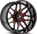 XF OFF-ROAD XF-222 | 20x10 -12 78.1 (5x127/5x139.7)