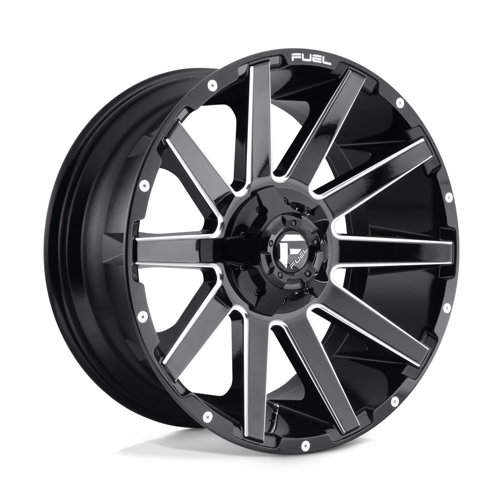 FUEL OFF-ROAD D615 CONTRA GLOSS BLACK MILLED | 20x9 1 106.1 (6x135/6x139.7)