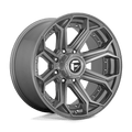 FUEL OFF-ROAD D705 SIEGE BRUSHED GUN METAL TINTED CLEAR | 20x10 -18 125.1 (8x170)
