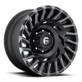 FUEL OFF-ROAD D683 CYCLONE MATTE MACHINED DOUBLE DARK TINT | 20x10 -18 124.2 (8x180)