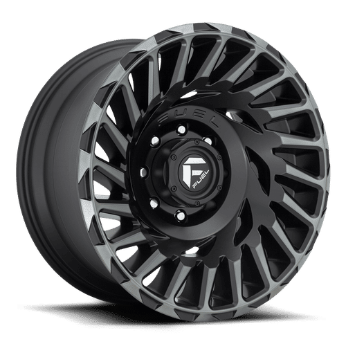 FUEL OFF-ROAD D683 CYCLONE MATTE MACHINED DOUBLE DARK TINT | 20x10 -18 124.2 (8x180)