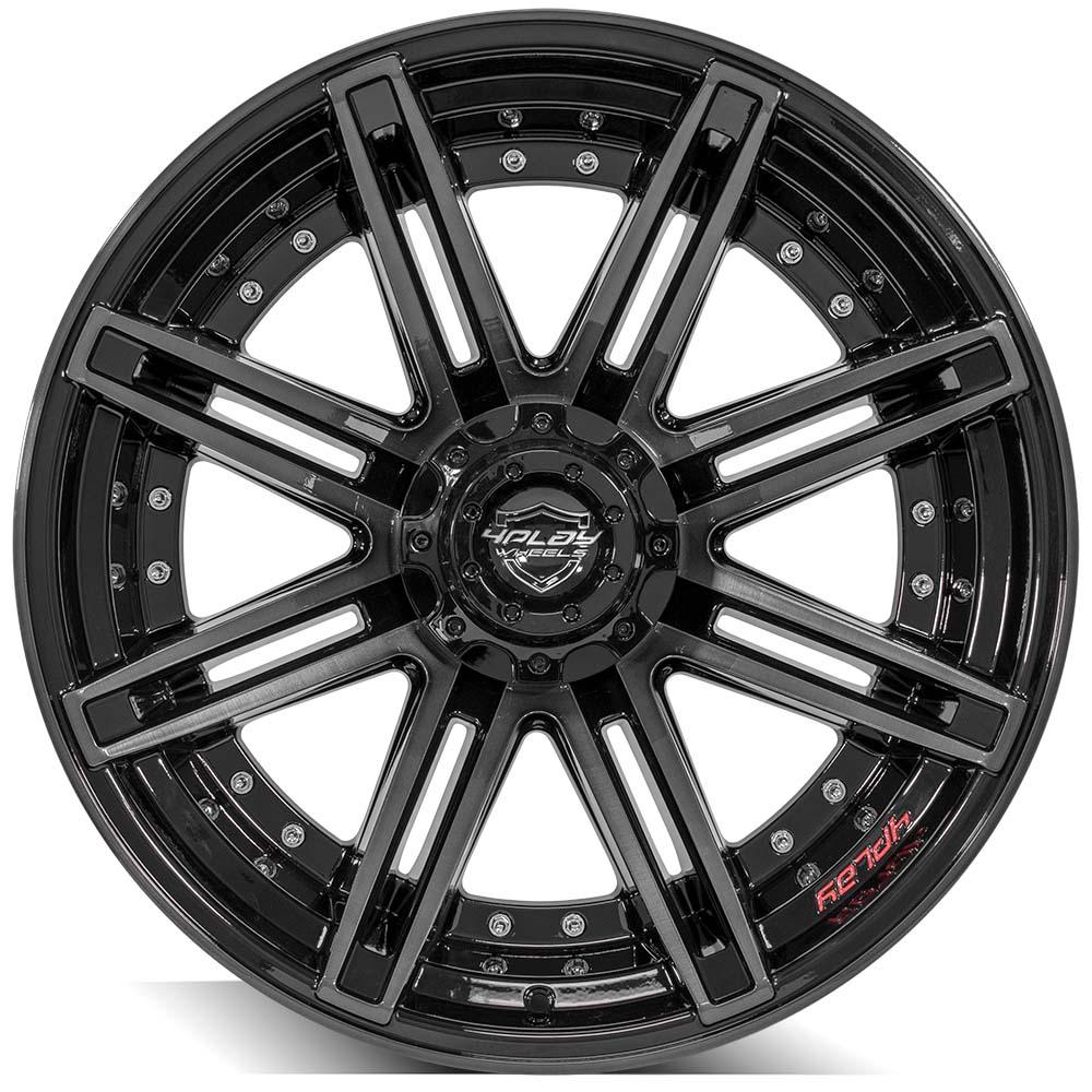 4PLAY Gen2 4P08 Gloss
Brushed | 22x12 -44 106.1 (6x135
6x139.7)