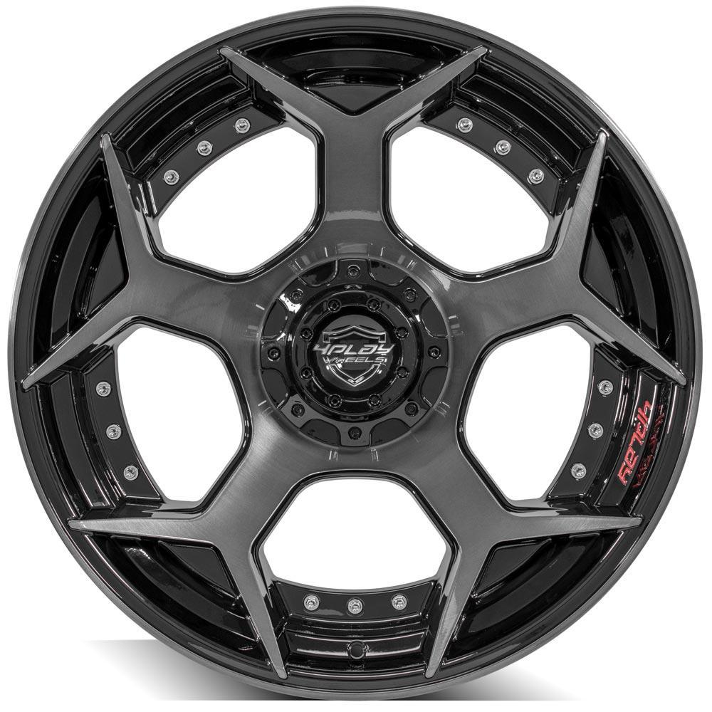 4PLAY Gen2 4P50 Gloss
Brushed | 22x10 -18 106.1 (6x139.7
6x135)