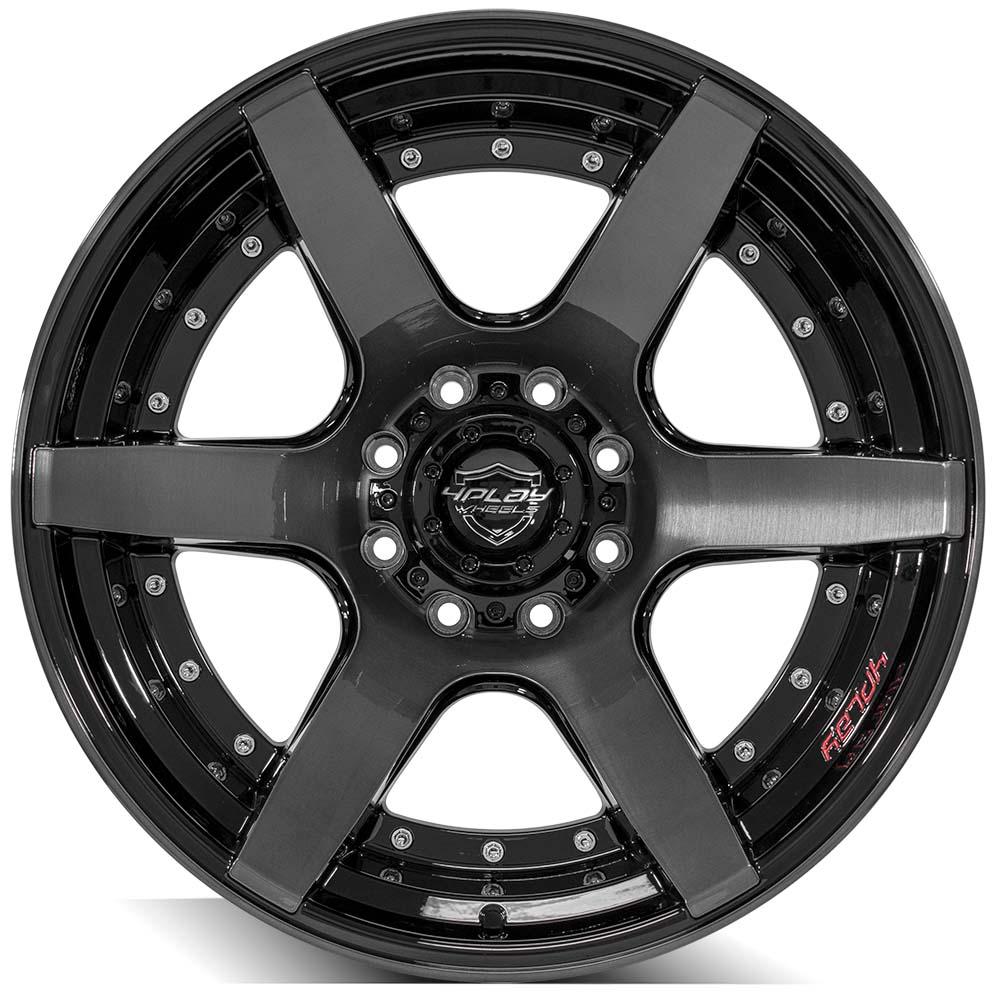 4PLAY Gen2 4P60 Gloss
Brushed | 22x12 -44 124.9 (8x170)