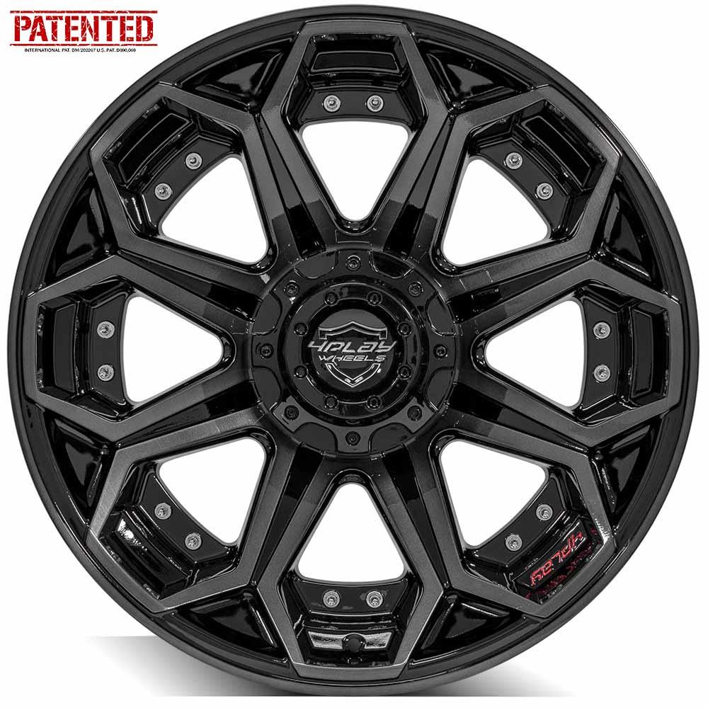 4PLAY Gen2 4P80R Gloss
Brushed | 20x10 -24 87.1 (5x127
5x139.7)