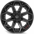 4PLAY Gen2 4P80R Gloss
Brushed | 22x10 -24 87 (5x127
5x139.7)