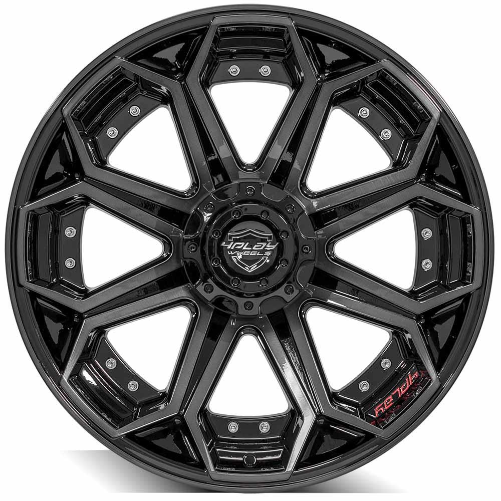 4PLAY Gen2 4P80R Gloss
Brushed | 22x10 -24 87 (5x127
5x139.7)