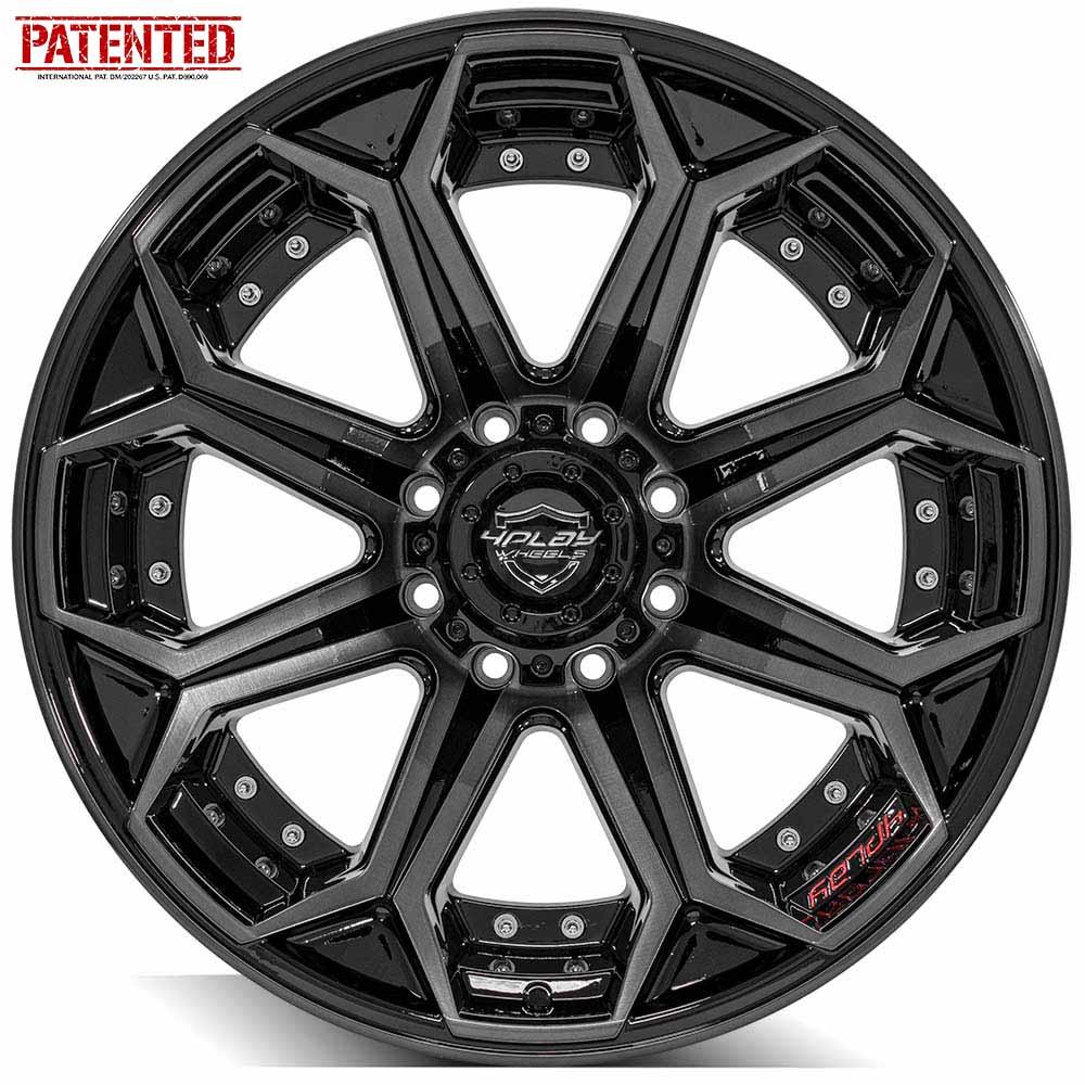 4PLAY Gen2 4P80R Gloss
Brushed | 22x12 -44 124.9 (8x165.1)