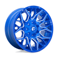 FUEL OFF-ROAD D770 ANODIZED BLUE MILLED | 20x9 1 124.2 (8x180)