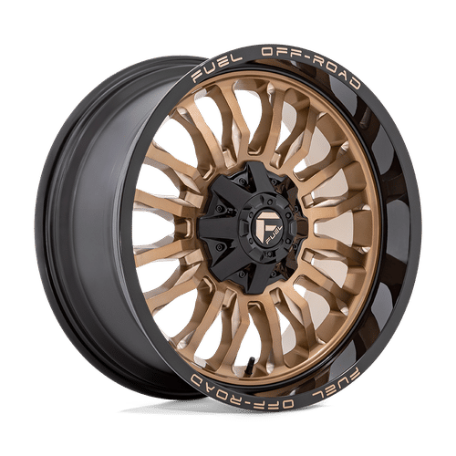 FUEL OFF-ROAD D797 PLATINUM BRONZE WITH BLACK LIP | 22x12 -44 125.1 (8x165.1)