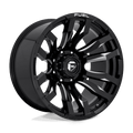 FUEL OFF-ROAD D673 GLOSS BLACK MILLED | 22x12 -44 125.1 (8x165.1)