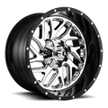 FUEL OFF-ROAD D211 TRITON CHROME PLATED GLOSS BLACK LIP | 20x12 -44 106.1 (6x135/6x139.7)