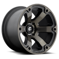 FUEL OFF-ROAD D564 BEAST MATTE BLACK DOUBLE DARK TINT | 17x9 35 108 (6x139.7)