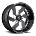 FUEL OFF-ROAD D582 TURBO GLOSS BLACK MILLED | 20x9 20 108 (6x139.7)
