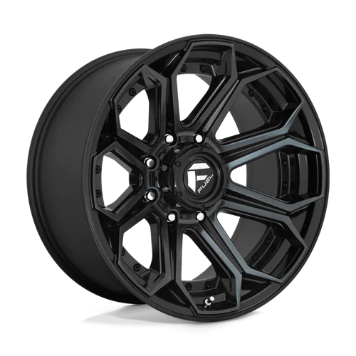 FUEL OFF-ROAD D704 SIEGE Black Brushed DDT | 22x10 -18 125.2 (8x165.1)