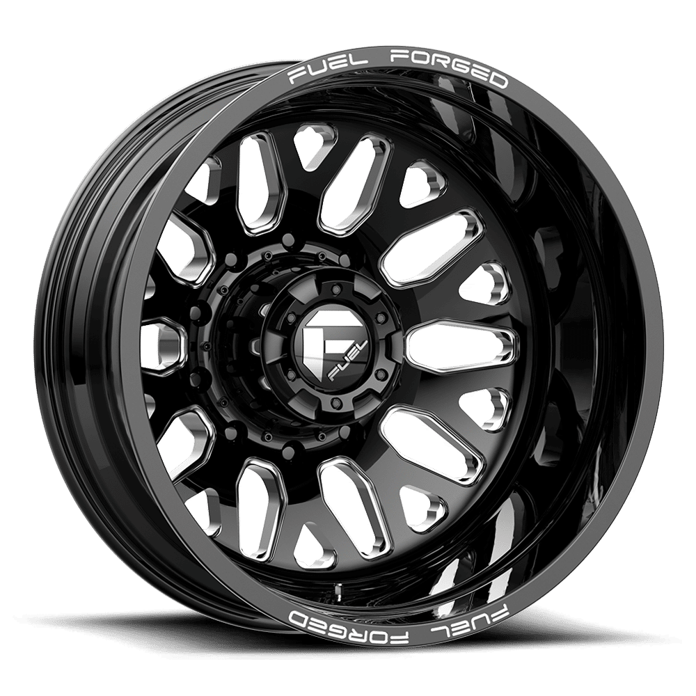 FUEL OFF-ROAD FF66D Gloss Black Milled | 24x8.25 -225 0 (10x225)