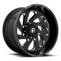 FUEL OFF-ROAD D637 VORTEX GLOSS BLACK MILLED | 22x12 -44 125.1 (8x170)