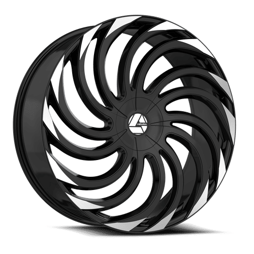 AZARA AZA-534 Gloss Black Machined | 24x9 22 87.1 (6x135/6x139.7)