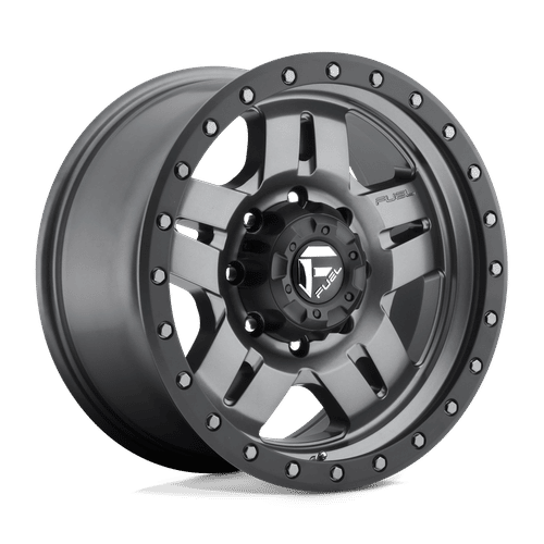 FUEL OFF-ROAD D558 MATTE GUN METAL BLACK BEAD RING | 18x9 19 106.1 (6x139.7)