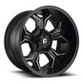 FUEL OFF-ROAD D605 AVENGER MATTE BLACK DOUBLE DARK TINT | 22x12 -44 106.1 (6x135/6x139.7)
