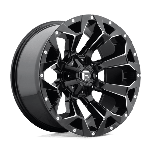 FUEL OFF-ROAD D576 GLOSS BLACK MILLED | 20x9 20 124.2 (8x180)