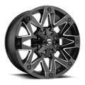 FUEL OFF-ROAD D555 AMBUSH GLOSS BLACK MILLED | 20x10 -18 106.1 (6x135/6x139.7)