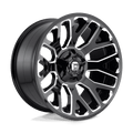 FUEL OFF-ROAD D607 WARRIOR GLOSS BLACK MILLED | 20x9 20 125.1 (8x165.1)