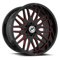 XF OFFROAD XF-240GBML-R Gloss Black Milled Red | 20x10 -12 125.2 (8x165.1/8x170)