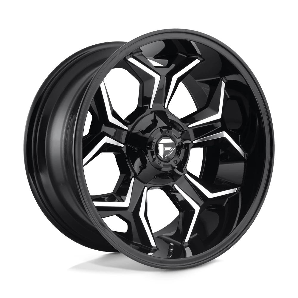 FUEL OFF-ROAD D606 AVENGER GLOSS BLACK MILLED | 20x10 -18 106.1 (6x135/6x139.7)