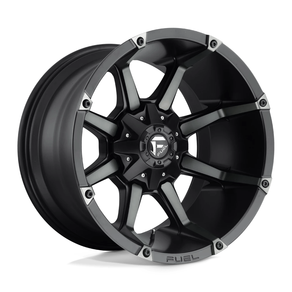FUEL OFF-ROAD D556 COUPLER MATTE BLACK DOUBLE DARK TINT | 18x9 1 124.2 (8x180)