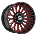 XF OFFROAD XF-237 Gloss Black Milled Red | 20x10 -12 106.4 (6x135/6x139.7)