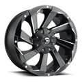 FUEL OFF-ROAD D592 RAZOR MATTE BLACK MILLED | 20x9 20 106.1 (6x135/6x139.7)