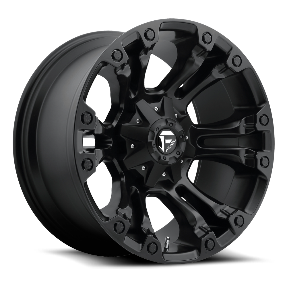 FUEL OFF-ROAD D560 VAPOR MATTE BLACK | 18x8 35 78.1 (6x139.7/6x114.3)
