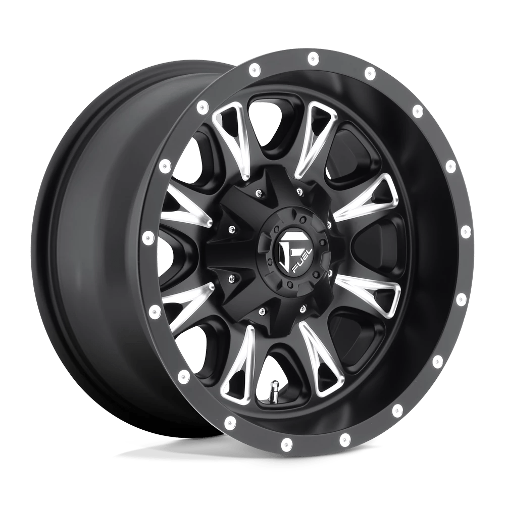 FUEL OFF-ROAD D513 THROTTLE MATTE BLACK MILLED | 20x12 -44 125.1 (8x170)