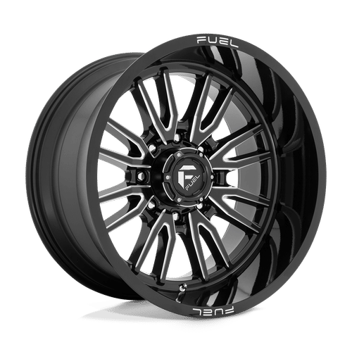 FUEL OFF-ROAD D761 GLOSS BLACK MILLED | 22x12 -44 125.1 (8x165.1)