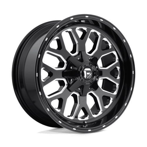 FUEL OFF-ROAD D588 GLOSS BLACK MILLED | 22x10 -18 106.1 (6x135/6x139.7)